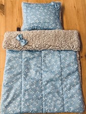 Dolls Pram Bedding Set