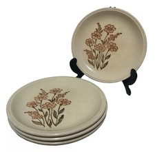 Vintage Ceramic Biltons Floral Small Plate Set of 4 Made In England