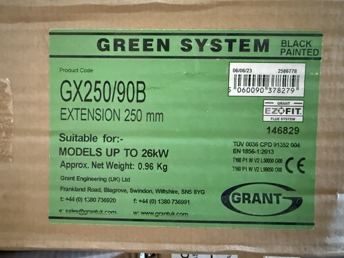 Grant extension 250mm - extension, 12-26kw