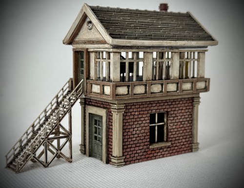 Painted and weathered gauge - painted,