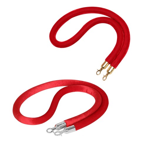 Barrier rope crowd control - crowd,