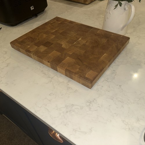 Butchers block solid oak - block,