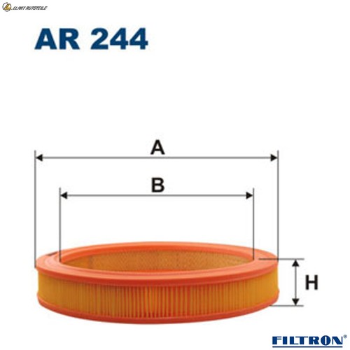 Air filter 244 - ar,