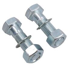 PAIR Tow Bar / Tow Ball Bolts 55mm Long with Nuts & Washers HIGH TENSILE