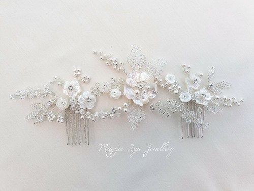 Bridal headpiece above - headpiece,,
