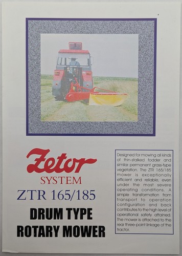 Original zetor system ztr - original,