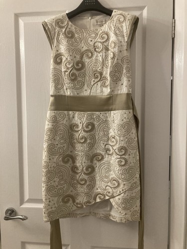 Karen millen gold embroidered - karen,