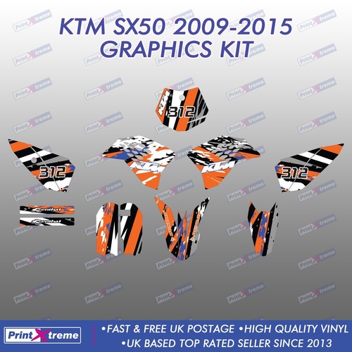Fit ktm sx50 graphics - sx50,