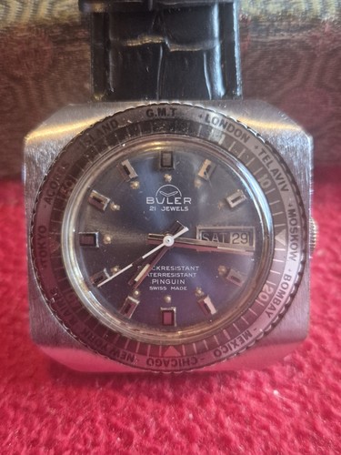 Vintage buler world timer - vintage,