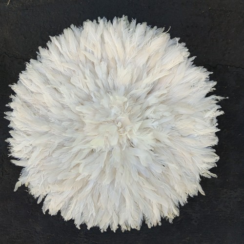 White traditional feather - 18"white,