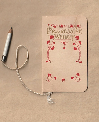 Progressive whist score - whist, card