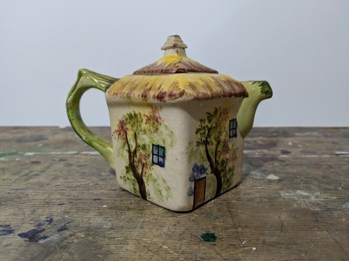 Torquay pottery teapot cottage - torquay,