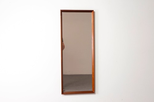 Teak danish mirror - teak,