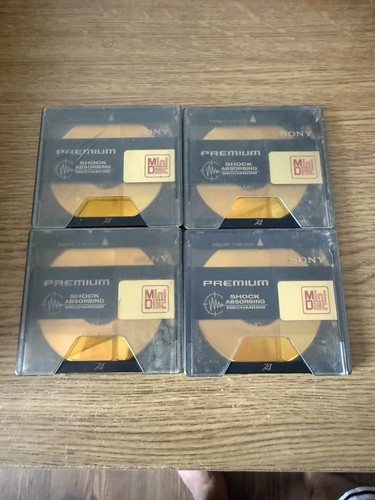 Sony mdw mini discs - mini, x4
