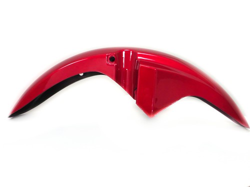 Front red mudguard - front,