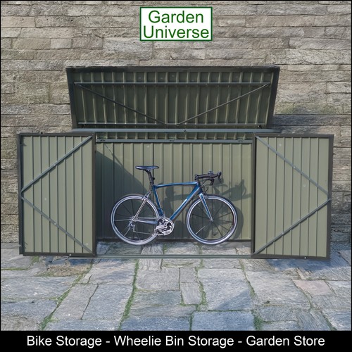 Bicycle store wheelie bin - bicycle, 3