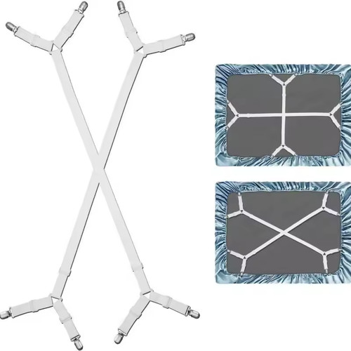 Bed sheet holder - sheet, straps
