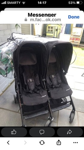 Double buggy pushchair - buggy,