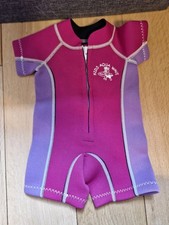 Kids Aqua Wave Baby Swimming Wetsuit Excellent Condition See Photos For Sizing