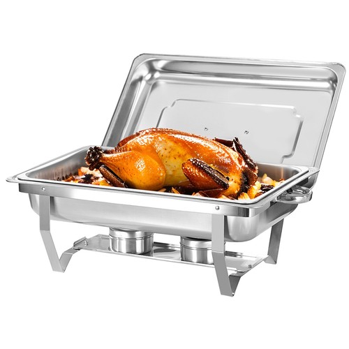 Chafing dish set with pan - dish, gn
