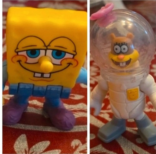 Viacom spongebob figures - viacom, x2