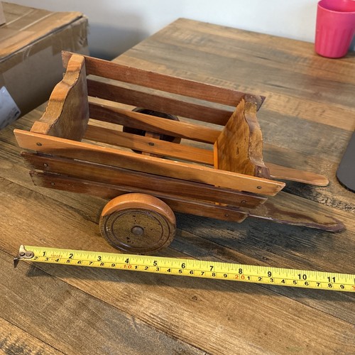 Vintage hand made wooden - wooden, model