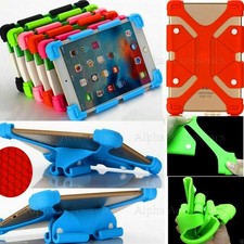 Universal Silicone Case For Various 8" Inch Tablets Gel Rubber Cover Stand UK