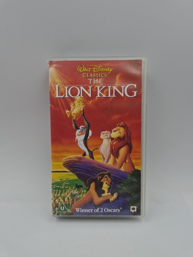 The lion king vhs video - lion, tape