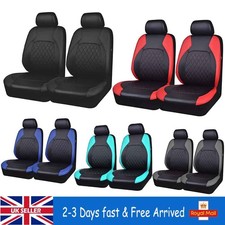 Car Seat Covers Full Set Universal SUV Seat Cover Protect Front Protectors UK