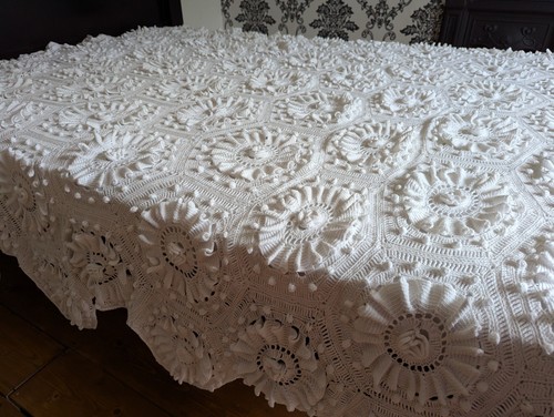 Beautiful cotton lace crochet - cotton,