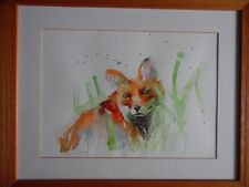 A Fox in the Grass. Original