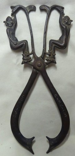 Brass cornish pixie - brass, (piskie)