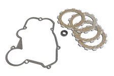 Carter gasket + clutch discs