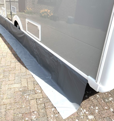 Caravan awning draught skirt - caravan,