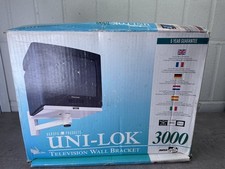 Uni Lock 3000 CRT TV Wall Bracket Up To 16” White
