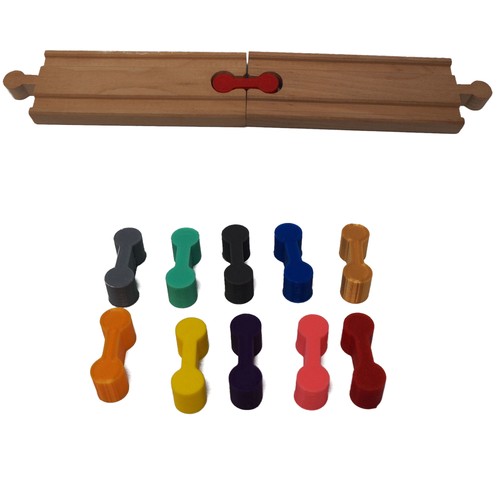 Wooden train track - x,