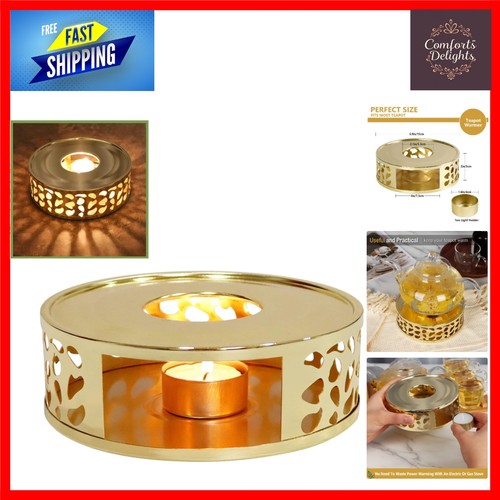 Stainless steel teapot warmer - stainless,