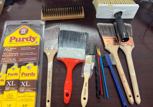 Bulk paint brush lot - lot, xl