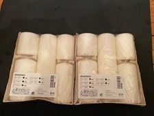 IKEA Fenomen Unscented Block Candle Set of 5 Natural 803.779.37 NEW , 2 Packs