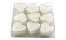 9 x Small Heart Shaped Tea