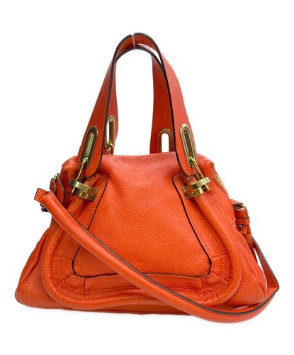 Chloe way leather - leather, orange