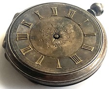 Vintage Pocket Watch - Antique - Fine  Silver