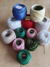Crochet Cotton/Threads x 12