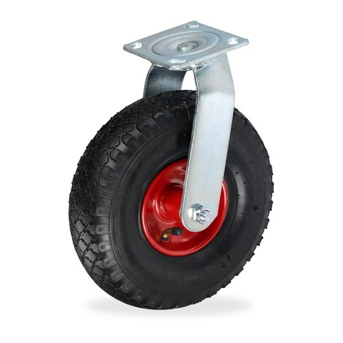 Swivel pneumatic castor - swivel,