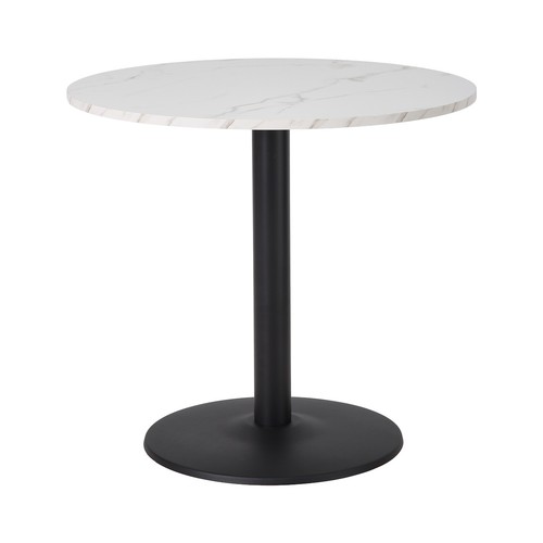 Round tulip dining table - table, white