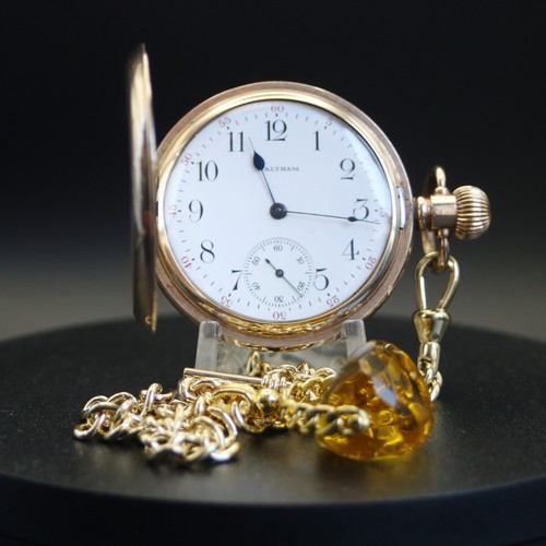 Antique waltham 17j gold - 17j,