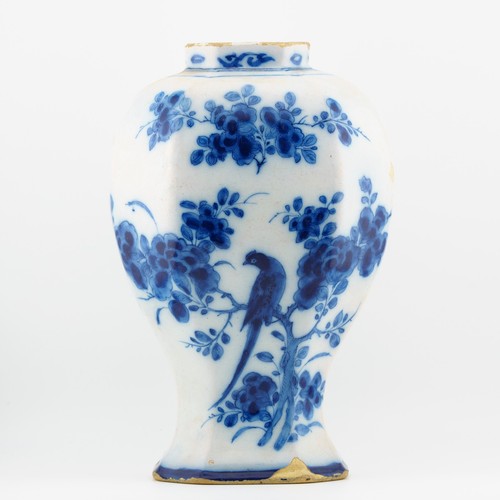 Dutch delftware vase porcelain - vase,