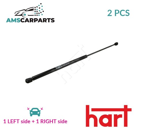 Tailgate boot struts set 804 - struts,