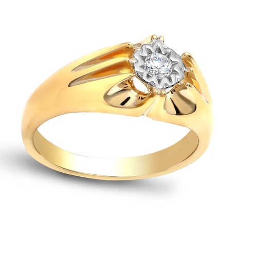 Mens 9ct gold - gold, london