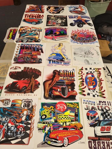 Vtg tshirt transfers - tshirt, 80's-